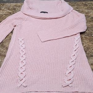 NWOT Derek Hart cowl neck sweater tunic